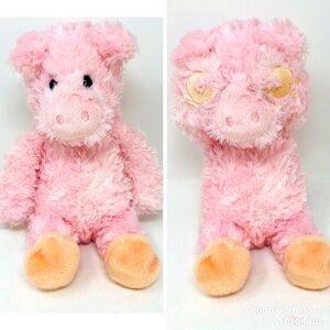 Aurora Pink Peek-A-Boo Pig Plush 12”